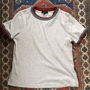 ROOLEE double collar t-shirt. Size L